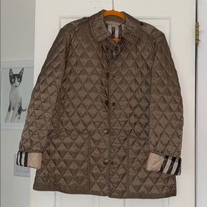 Burberry quilted jacket